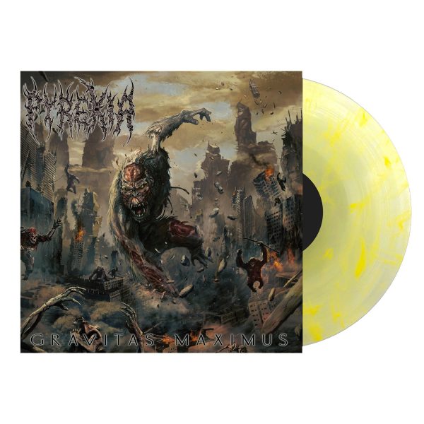 Pyrexia  Gravitas Maximus (Sandstorm Vinyl)  Collector s Edition 12  For Discount